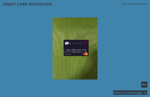Barbados Butterfield Bank Mastercard Fotoansicht Beispielvorschau